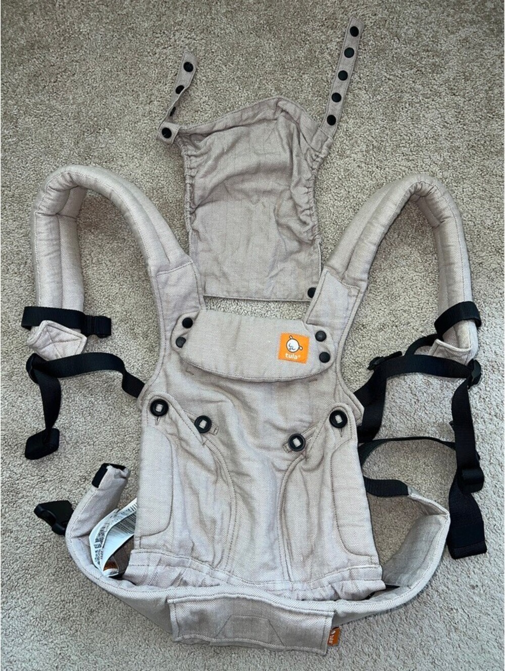 Tula Explore Linen Sand Carrier